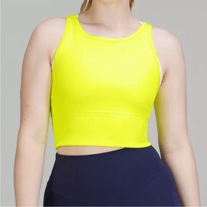 Lululemon Power Pivot ribbed tank Size 12